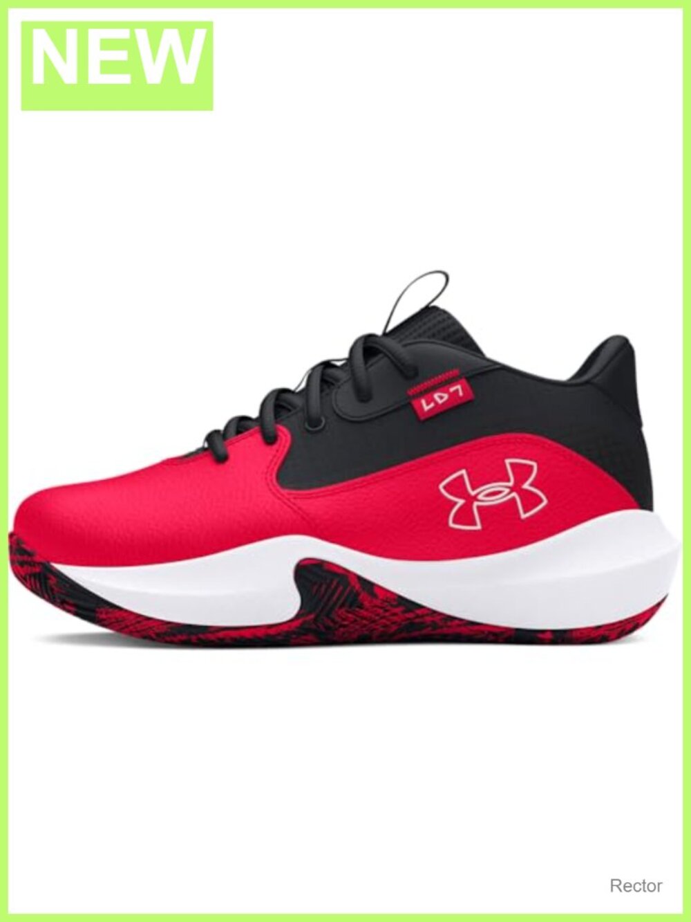 Kids Preschool Lockdown 7 Basketball Shoes Lace-Up Lightweight